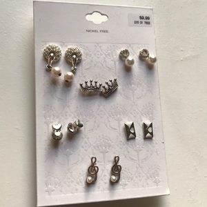 silver stud assortment